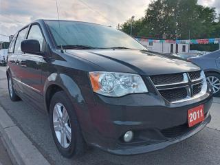 Used 2011 Dodge Grand Caravan Crew Plus-7 SEATS-BK UP CAM- NAVI-DVD-LEATHER-AUX for sale in Scarborough, ON