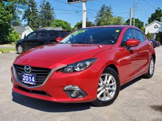 <p><span style=font-family: Segoe UI, sans-serif; font-size: 18px;>VERY SHARP METALLIC RED MAZDA SPORT HATCHBACK W/ GOOD MILEAGE, EQUIPPED W/ THE VERY FUEL EFFICIENT 4 CYLINDER 2.0L SKY-ACTIVE ENGINE, LOADED W/ HEATED SEATS, REAR-VIEW CAMERA, POWER MOONROOF, BLUETOOTH CONNECTION, KEYLESS ENTRY, PUSH BUTTON START, AIR CONDITIONING, CRUISE CONTROL, WARRANTY AND MUCH  MORE!*** FREE RUST-PROOF PACKAGE FOR A LIMITED TIME ONLY *** This vehicle comes certified with all-in pricing excluding HST tax and licensing. Also included is a complimentary 36 days complete coverage safety and powertrain warranty, and one year limited powertrain warranty. Please visit our website at bossauto.ca today!</span></p>