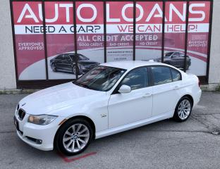 <p>***EASY FINANCE APPROVALS***NO ACCIDENTS***FULLY LOADED***BMW BUILDS ONE OF THE BEST LUXURY MID-SIZE SPORT SEDANS AROUND!! THIS VEHCIEL HAS A SPORTIER ATTITUDE THAN MOST WITH LOW KMS-LEATHERI-AWD-BLUETOOTH-BACK UP CAM AND MORE! LOVE AT FIRST SIGHT! VEHICLE IS LIKE NEW! QUALITY ALL AROUND VEHICLE. THE 2011328Xi IS A SLEEKLY STYLED UNIQUE AND POLARIZING VEHICLE THAT STANDS OUT FROM THE GROWING CROWD OF MID-SIZE LUXURY SEDANS. THE 2011 328Xi IS VERY IMPRESSIVE AND LOADED WITH NEW FEATURES AND STYLING AND AN EMPHASIS ON SIMPLICITY AND FUNCTIONALITY LIKE NO OTHER. ABSOLUTELY FLAWLESS, SMOOTH, SPORTY RIDE AND GREAT ON GAS! MECHANICALLY A+ DEPENDABLE, RELIABLE, COMFORTABLE, CLEAN INSIDE AND OUT. POWERFUL YET FUEL EFFICIENT ENGINE. HANDLES VERY WELL WHEN DRIVING.</p><p> </p><p>****Make this yours today BECAUSE YOU DESERVE IT****</p><p> </p><p>WE HAVE SKILLED AND KNOWLEDGEABLE SALES STAFF WITH MANY YEARS OF EXPERIENCE SATISFYING ALL OUR CUSTOMERS NEEDS. THEYLL WORK WITH YOU TO FIND THE RIGHT VEHICLE AND AT THE RIGHT PRICE YOU CAN AFFORD. WE GUARANTEE YOU WILL HAVE A PLEASANT SHOPPING EXPERIENCE THAT IS FUN, INFORMATIVE, HASSLE FREE AND NEVER HIGH PRESSURED. PLEASE DONT HESITATE TO GIVE US A CALL OR VISIT OUR INDOOR SHOWROOM TODAY! WERE HERE TO SERVE YOU!!</p><p> </p><p>***Financing***</p><p> </p><p>We offer amazing financing options. Our Financing specialists can get you INSTANTLY approved for a car loan with the interest rates as low as 3.99% and $0 down (O.A.C). Additional financing fees may apply. Auto Financing is our specialty. Our experts are proud to say 100% APPLICATIONS ACCEPTED, FINANCE ANY CAR, ANY CREDIT, EVEN NO CREDIT! Its FREE TO APPLY and Our process is fast & easy. We can often get YOU AN approval and deliver your NEW car the SAME DAY.</p><p> </p><p>***Price***</p><p> </p><p>FRONTIER FINE CARS is known to be one of the most competitive dealerships within the Greater Toronto Area providing high quality vehicles at low price points. Prices are subject to change without notice. All prices are price of the vehicle plus HST, Licensing & Safety Certification. <span style=font-family: Helvetica; font-size: 16px; -webkit-text-stroke-color: #000000; background-color: #ffffff;>DISCLAIMER: This vehicle is not Drivable as it is not Certified. All vehicles we sell are Drivable after certification, which is available for $695 but not manadatory.</span> </p><p> </p><p>***Trade*** Have a trade? Well take it! We offer free appraisals for our valued clients that would like to trade in their old unit in for a new one.</p><p> </p><p>***About us***</p><p> </p><p>Frontier fine cars, offers a huge selection of vehicles in an immaculate INDOOR showroom. Our goal is to provide our customers WITH quality vehicles AT EXCELLENT prices with IMPECCABLE customer service. Not only do we sell vehicles, we always sell peace of mind!</p><p> </p><p>Buy with confidence and call today 416-759-2277 or email us to book a test drive now! frontierfinecars@hotmail.com Located @ 1261 Kennedy Rd Unit a in Scarborough</p><p> </p><p>***NO REASONABLE OFFERS REFUSED***</p><p> </p><p>Thank you for your consideration & we look forward to putting you in your next vehicle! Serving used cars Toronto, Scarborough, Pickering, Ajax, Oshawa, Whitby, Markham, Richmond Hill, Vaughn, Woodbridge, Mississauga, Trenton, Peterborough, Lindsay, Bowmanville, Oakville, Stouffville, Uxbridge, Sudbury, Thunder Bay,Timmins, Sault Ste. Marie, London, Kitchener, Brampton, Cambridge, Georgetown, St Catherines, Bolton, Orangeville, Hamilton, North York, Etobicoke, Kingston, Barrie, North Bay, Huntsville, Orillia</p>