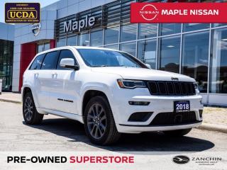 Used 2018 Jeep Grand Cherokee High Altitude 4x4 Navi Blind Spot Apple Carplay for sale in Maple, ON