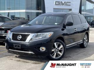 Used 2015 Nissan Pathfinder Platinum 3.5L 4WD | Heated & Vented Seats | Navigation for sale in Winnipeg, MB