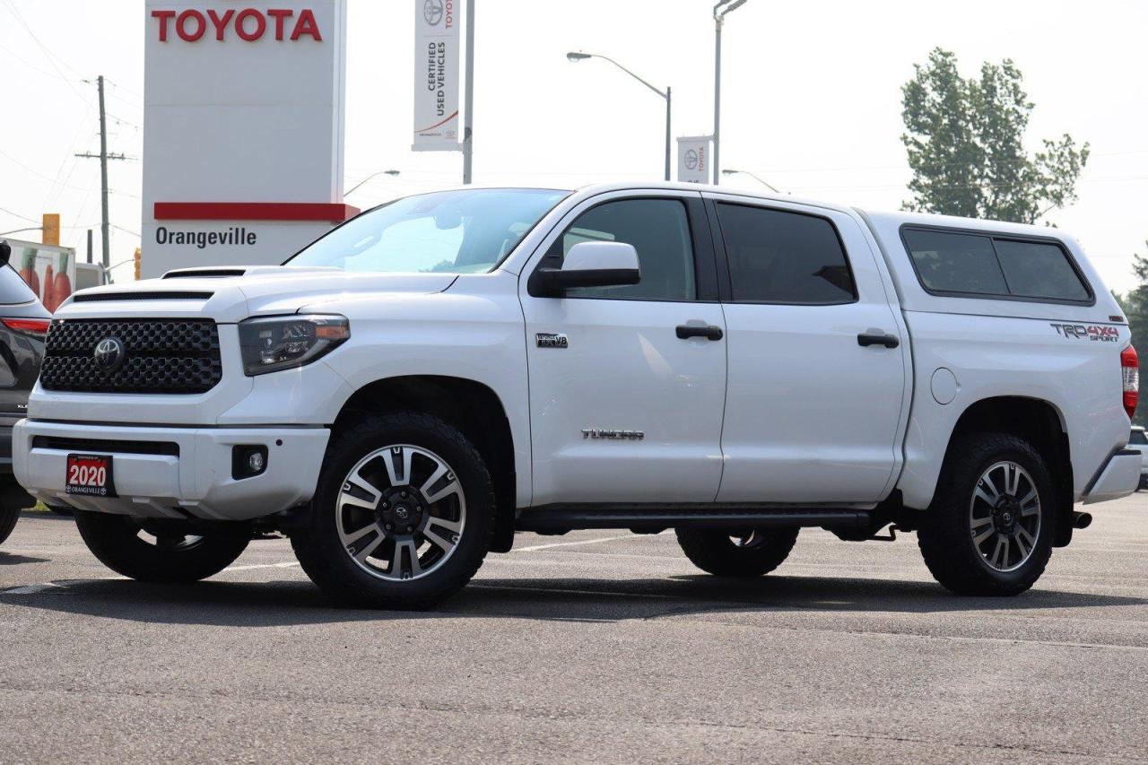 Used 2020 Toyota Tundra TRD SPORT PREMIUM, 4x4, CREWMAX, LEATHER HEATED SEATS, SUNROOF, NAV, ANDROID AUTO, APPLE CARPLAY for sale in Orangeville, ON