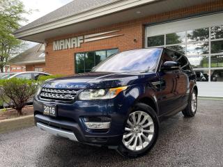 Used 2016 Land Rover Range Rover Sport 4WD Td6 Sport HSE Diesel Panoramic Roof Navi HUD for sale in Concord, ON