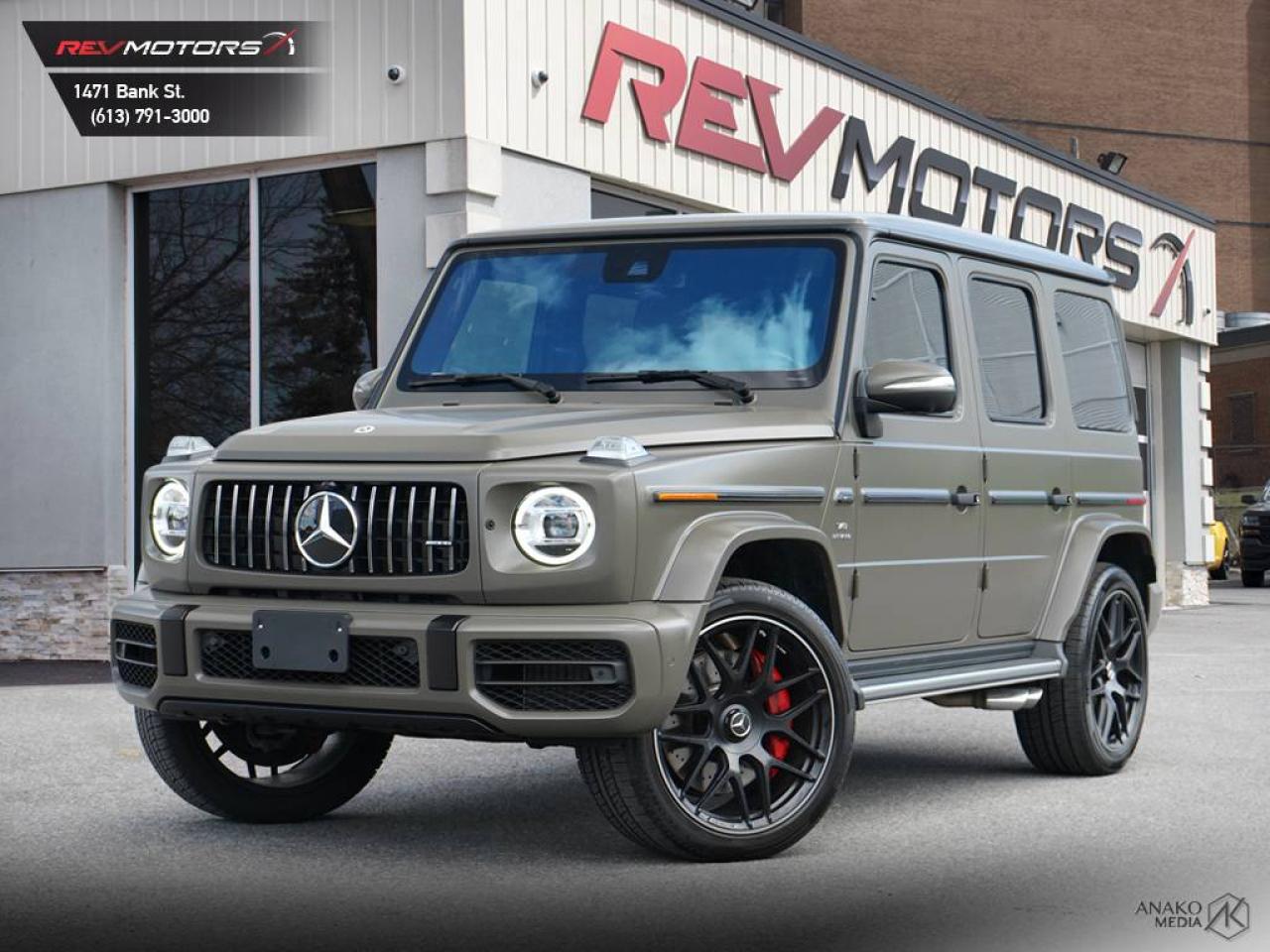 Used 2021 Mercedes-Benz G-Class G63 AMG | NO LUX TAX | Dark Magno Olive | Exclusiv for sale in Ottawa, ON