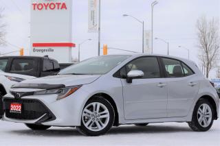 Used 2022 Toyota Corolla Hatchback LOW KM!! SE HATCHBACK, HEATED SEATS, ANDROID AUTO, APPLE CARPLAY, SPORT MODE, BLIND SPOT for sale in Orangeville, ON