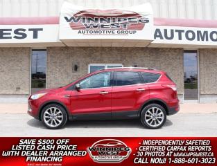 Used 2014 Ford Escape SE AWD, HTD SEATS, NAV, CLEAN  & LOW KMS!! for sale in Headingley, MB