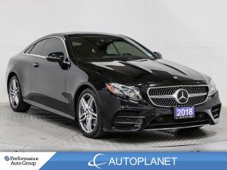 Used 2018 Mercedes-Benz E-Class E400 4MATIC, Coupe, Premium Pkg, Heads Up Display! for sale in Brampton, ON