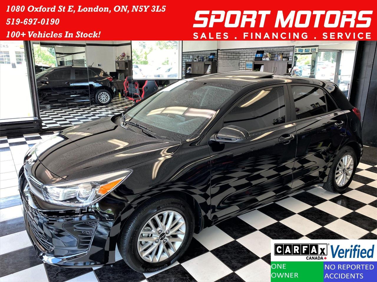 2022 Kia Rio LX+Sunroof+ApplePlay+BlindSpot+Clean Carfax