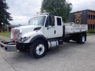 2012 International 7300 Dump Truck Diesel, 7.6L L6 DIESEL engine, 6 cylinder, 2 door, automatic, 4X2, cruise control, air conditioning, AM/FM radio, CD player, power door locks, power windows, power mirrors, white exterior, gray interior, cloth.  Engine hours: 9582 Decal valid until December 2022 $46,810.00 plus $375 processing fee, $47,185.00 total payment obligation before taxes.  Listing report, warranty, contract commitment cancellation fee, financing available on approved credit (some limitations and exceptions may apply). All above specifications and information is considered to be accurate but is not guaranteed and no opinion or advice is given as to whether this item should be purchased. We do not allow test drives due to theft, fraud and acts of vandalism. Instead we provide the following benefits: Complimentary Warranty (with options to extend), Limited Money Back Satisfaction Guarantee on Fully Completed Contracts, Contract Commitment Cancellation, and an Open-Ended Sell-Back Option. Ask seller for details or call 604-522-REPO(7376) to confirm listing availability.