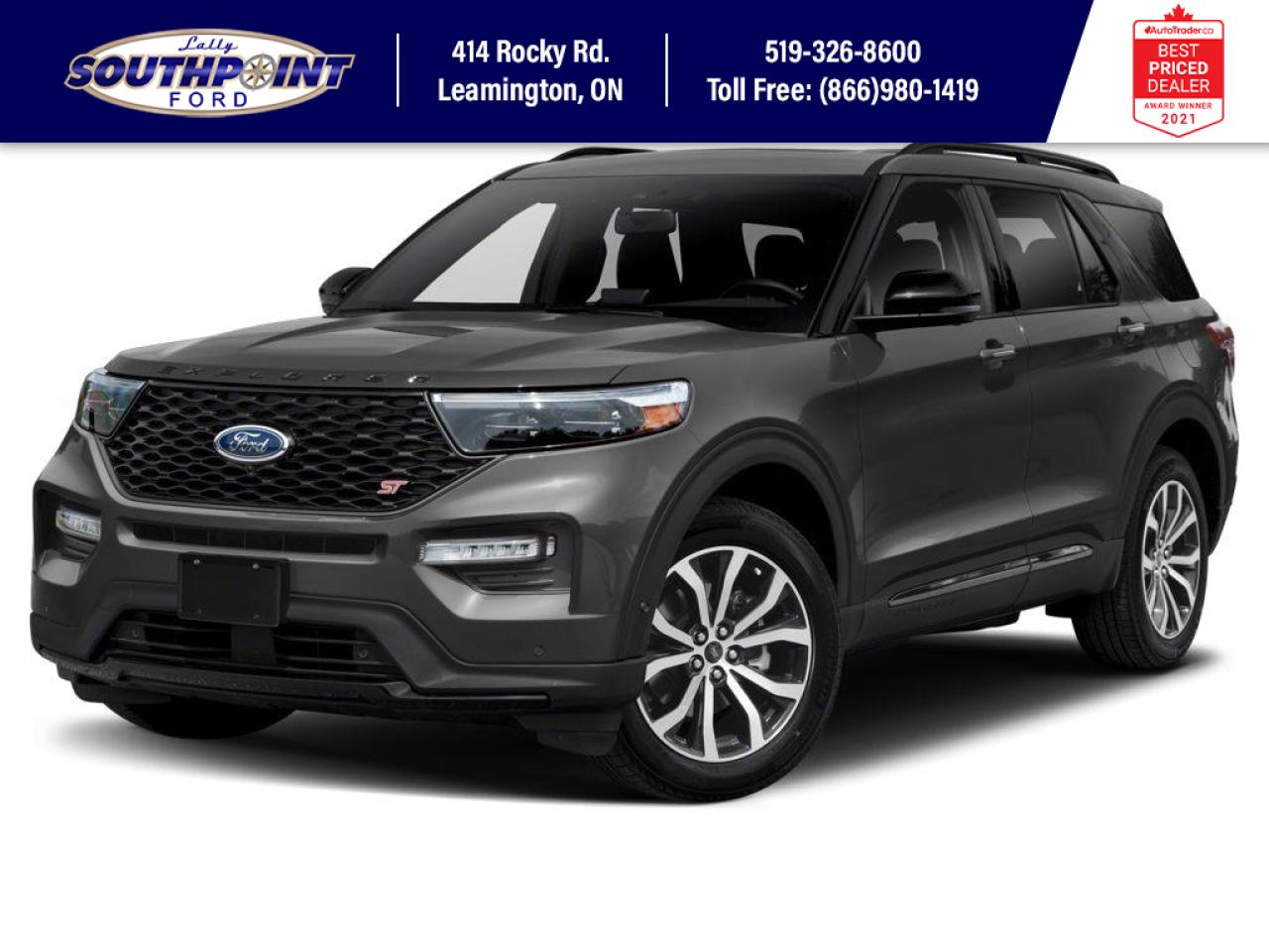 New 2022 Ford Explorer ST for sale in Leamington, ON