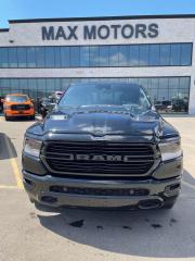 <p><strong>2021 Ram 1500 Sport NIGHT EDITION 28,157KM </strong>5.7L 8 SPEED Crew Cab FULLY LOADED</p><p>$57,999 obo</p><p>No Extra Fees</p><p>With Warranty</p><p>*FULLY INSPECTED AND RECONDITIONED*</p><p>www.maxmotors.ca<br><br>Call for appointment<br>306 955 5566<br>306 361 6889<br><br>MAX MOTORS AUTO BODY AND SALES<br>3527 FAITHFULL AVE, SASKATOON, S7P0G1<br><br>VEHICLE OPTIONS:</p><p>-FACTORY REMOTE START</p><p>-MULTIFUNCTION TAILGATE<br>- 12 TOUCHSCREEN<strong></strong><br>-TOW PACKAGE<br>-SPRAY IN BEDLINER<br>-PANORAMIC ROOF<br>-HEATED STEERING WHEEL<br>-HEATED AND COOLING SEATS<br>-TRAILER BRAKE CONTROLLER<br>-BACK-UP CAMERA</p><p>-REAR CROSS PATH DETECTION</p><p>-BLIND SPOT</p><p>-PUSH BUTTON<br>-LEATHER INTERIOR<br>-TOUCHSCREEN<br>-NAVIGATION<br><br>-and more...</p>