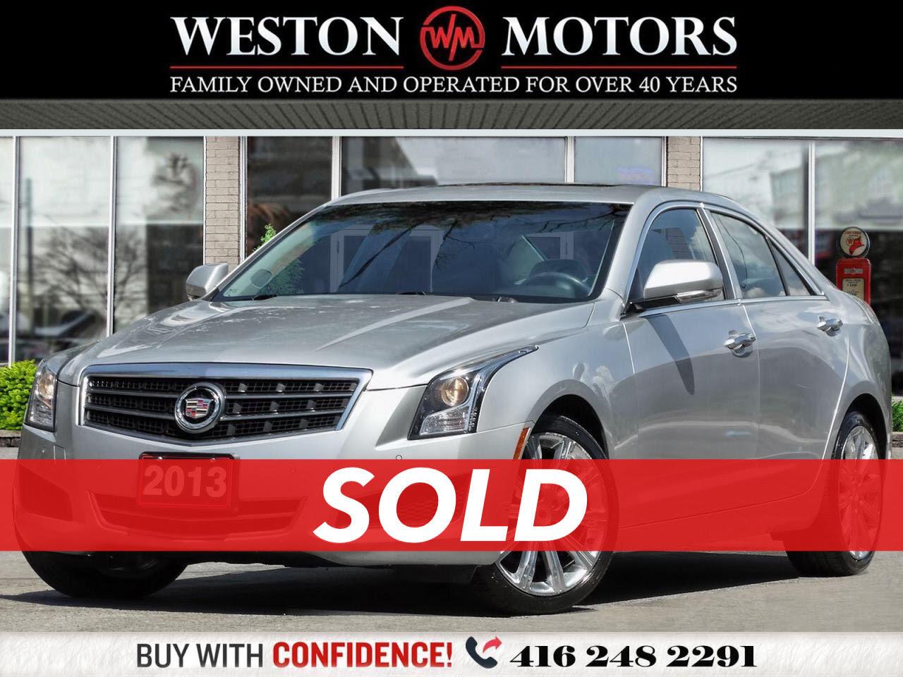 2013 Cadillac ATS LEATHER*LUXURY*AWD*SUNROOF!!*NAVI!!*