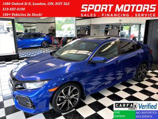 Used 2017 Honda Civic Si+New Brakes+LEDs+ApplePlay+GPS+CLEAN CARFAX for sale in London, ON
