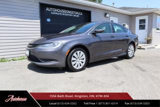 Used 2015 Chrysler 200 LX LOCAL TRADE - CLEAN CARFAX for sale in Kingston, ON