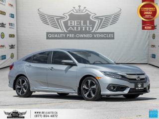 Used 2018 Honda Civic Sedan Touring, NoAccident, RearCam, SunRoof, LaneAssist, CollisionPrevention, LeatherInt for sale in Toronto, ON