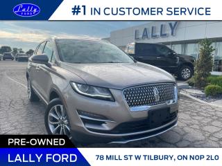 Used 2019 Lincoln MKC Select,Only 37909 kms, AWD,Mint!! for sale in Tilbury, ON