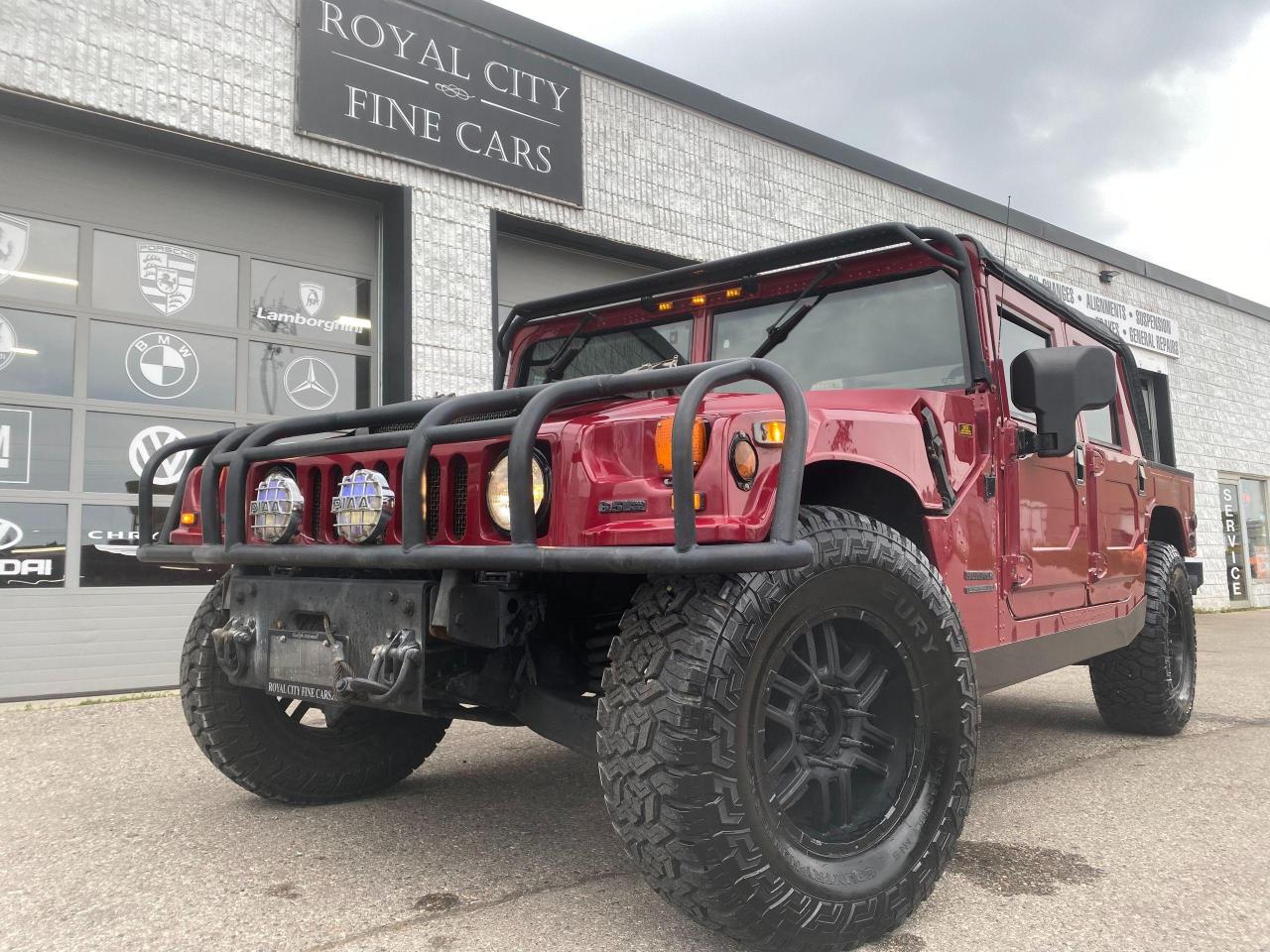 2000 AM General Hummer H1 4-Passenger Open Top Hard Doors/ CLEAN CARFAX