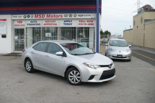 Used 2014 Toyota Corolla 4dr Sdn CVT S for sale in Toronto, ON
