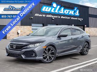 Used 2017 Honda Civic Hatchback Sport Hatchback 6Speed Manual- Sunroof, Reverse Camera, & More! for sale in Guelph, ON