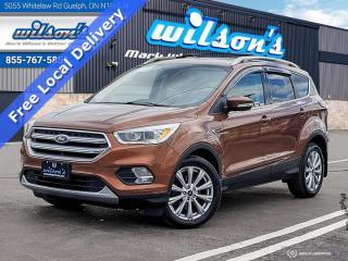 Used 2017 Ford Escape Titanium AWD, Navigation, Leather, Panoramic Roof, Blind Spot Monitor, 301A Package, & Much More! for sale in Guelph, ON