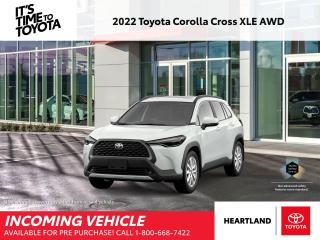 New 2022 Toyota Corolla Cross XLE AWD for sale in Williams Lake, BC
