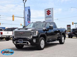 Used 2021 GMC Sierra 2500 Denali Crew Cab 4x4 ~Nav ~Cam ~Leather ~Moonroof for sale in Barrie, ON