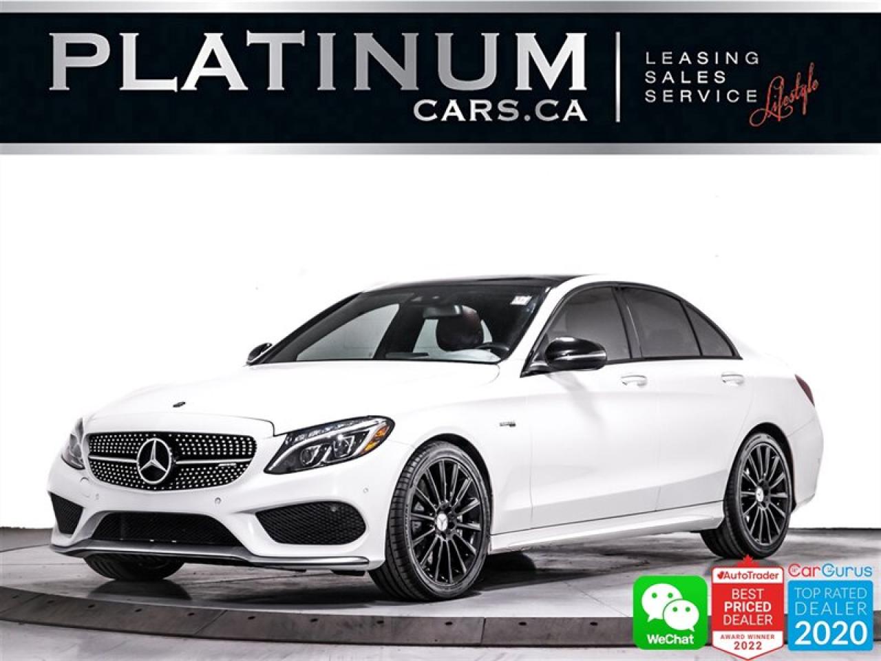Used 2017 Mercedes-Benz C-Class C43 4MATIC, 362HP, NAV, BURMESTER, PANO, CAM; for sale in Toronto, ON