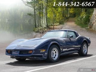 Used 1979 Chevrolet Corvette 5 SPD | 350 V8 | BLUE ON WHITE for sale in Oakville, ON