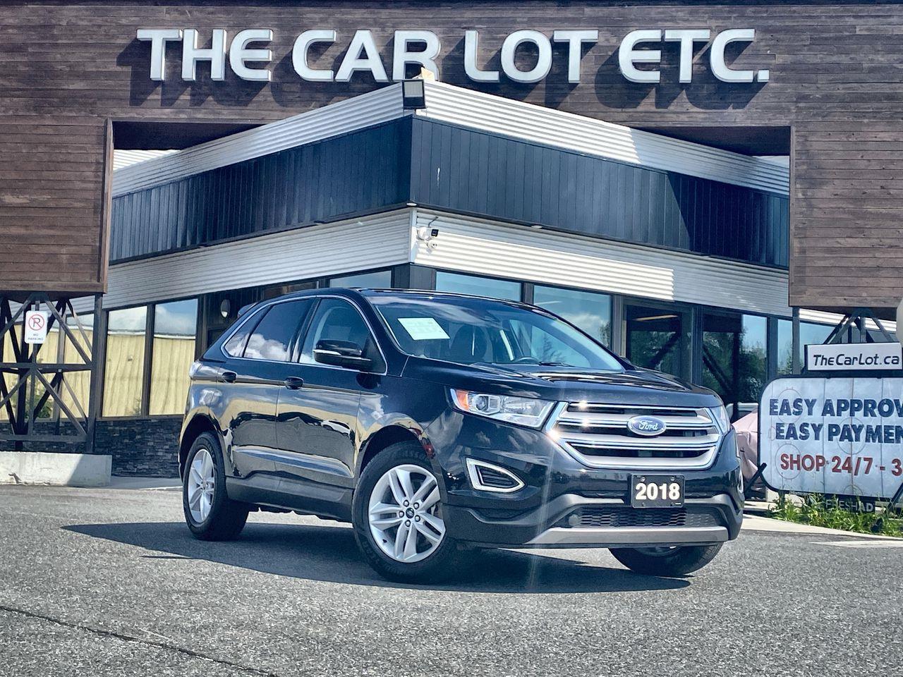 Used 2018 Ford Edge SEL AWD, SIRIUS XM, BACK UP CAMERA, NAV, HEATED LEATHER SEATS! for sale in Sudbury, ON