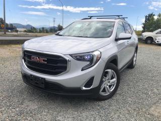 Rear View Camera, Bluetooth, Steering Wheel Audio Control, OnStar, Air Conditioning
  On Sale! Save $1158 on this one, weve marked it down from $28746.   If youre in the market for a compact SUV, this redesigned 2018 GMC Terrain is worth strong consideration thanks to its modern new look and sophisticated engineering. This  2018 GMC Terrain is for sale today in Mission. 
The redesigned 2018 GMC Terrain is a refined and comfortable compact SUV, designed with relentless engineering and modern technology. With its redesign, the Terrain trades many of its old controversial design cues for new styling elements, like boomerang-shaped headlights and floating-roof styling. The new interior has a clean design, with upscale materials like soft-touch surfaces and premium trim. The Terrain also offers 29.6 cubic feet of cargo room behind the backseat and 63.3 cubic feet with the backseat folded. Quiet, spacious and comfortable, this Terrain is exactly what youd expect from the Professional Grade SUV! This  SUV has 62,069 kms. Its  quicksilver metallic in colour  . It has a 9 speed auto transmission and is powered by a  170HP 1.5L 4 Cylinder Engine.  It may have some remaining factory warranty, please check with dealer for details. 
 Our Terrains trim level is SLE. Upgrade to this Terrain SLE for some extra comfort and convenience features. It comes with a touchscreen radio with Apple CarPlay, Android Auto, and Bluetooth streaming audio and phone connectivity, an aux jack, USB ports, OnStar, a rearview camera, premium cloth seats, a leather-wrapped steering wheel with audio and cruise control, air conditioning, power windows, power doors with remote keyless entry, and more.
To apply right now for financing use this link : http://www.pioneerpreowned.com/financing/index.htm
Pioneer Pre-Owned has more than 60 years of experience in the automotive domain in B.C. backing it up, and we are proud to be your first-choice used car dealer in Mission! Buying a vehicle can be a stressful time. WE CAN HELP make it worry free and easy. How is this worry free? Our team of highly trained Auto Technicians do a full safety inspection on each vehicle. Our vehicles come with a Complete Car-proof Report and lien search history. We can deliver straight to your door or we can provide a free hotel if you so choose to come to us. We service BC, Alberta and Saskatchewan. Do you have credit issues? We know that bad things happen to good people. We all have a past, if yours is preventing you from moving forward WE CAN HELP rebuild you credit. Are you a first-time buyer, a new Canadian resident on a work permit? Is a current bankruptcy or recently discharged, past repossessions or just started a new job holding you back? TOUGH CREDIT, NO CREDIT, or GOOD CREDIT. Are your current payments to high? Do you like the vehicle you have now, but would love to lower your payments? Refinancing is Available. Need Extra cash? As an authorized representative for over 18 financial institutions and lenders. We can offer up to $15000.00 cash back and NO PAYMENTS for up to 90 days OAC. We have 0 down financing and low interest rates available. All vehicles are subject to a $695 dealer documentation fee and finance placement fee. Visit our website @ www.pioneerpreowned.com and lets us be your credit Specialists! o~o
