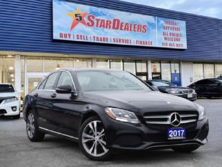 Used 2017 Mercedes-Benz C-Class CERTIFILEATHER NAV  LOADED! WE FINANCE ALL CREDIT! for sale in London, ON