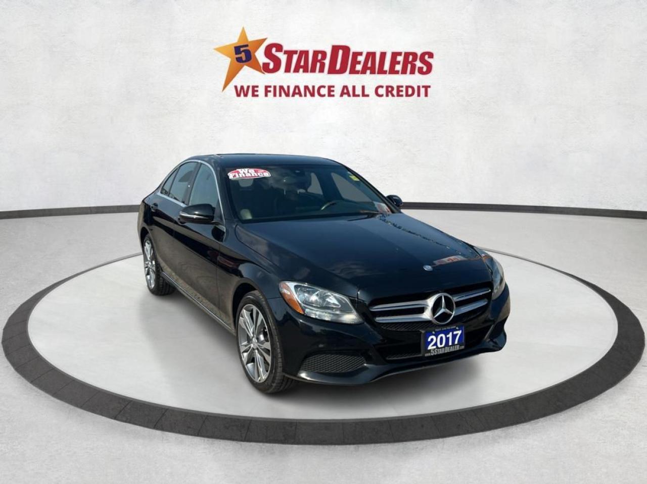 like new C 300 LEATHER HEATED SEATS MINT! EXCELLENT CONDITION LOW KM! LOADED! WE FINANCE ALL CREDIT! 700+ VEHICLES IN STOCK
Instant Financing Approvals CALL OR TEXT 519+702+8888! Our Team will secure the Best Interest Rate from over 30 Auto Financing Lenders that can get you APPROVED! We also have access to in-house financing and leasing to help restore your credit.
Financing available for all credit types! Whether you have Great Credit, No Credit, Slow Credit, Bad Credit, Been Bankrupt, On Disability, Or on a Pension,  for your car loan Guaranteed! For Your No Hassle, Same Day Auto Financing Approvals CALL OR TEXT 519+702+8888.
$0 down options available with low monthly payments! At times a down payment may be required for financing. Apply with Confidence at https://www.5stardealer.ca/finance-application/ Looking to just sell your vehicle? WE BUY EVERYTHING EVEN IF YOU DONT BUY OURS: https://www.5stardealer.ca/instant-cash-offer/
The price of the vehicle includes a $480 administration charge. HST and Licensing costs are extra.
*Standard Equipment is the default equipment supplied for the Make and Model of this vehicle but may not represent the final vehicle with additional/altered or fewer equipment options.