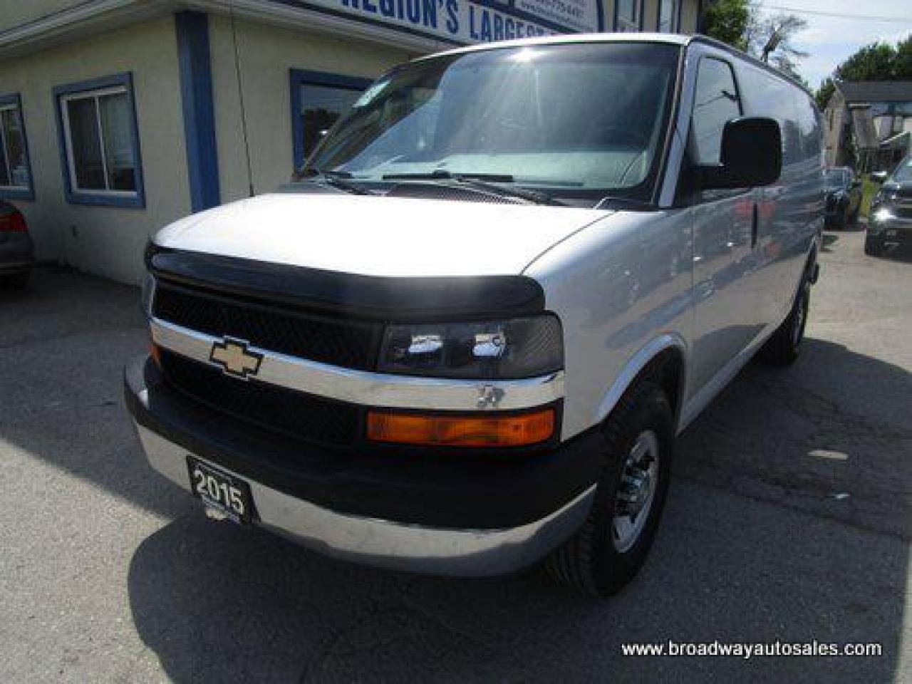 Used 2015 Chevrolet Express 3/4 TON CARGO MOVING 2 PASSENGER 4.8L - V8.. SHORTY.. BARN-DOOR-ENTRANCES.. CD/AUX INPUT.. KEYLESS ENTRY.. AIR CONDITIONING.. TOW SUPPORT.. for sale in Bradford, ON