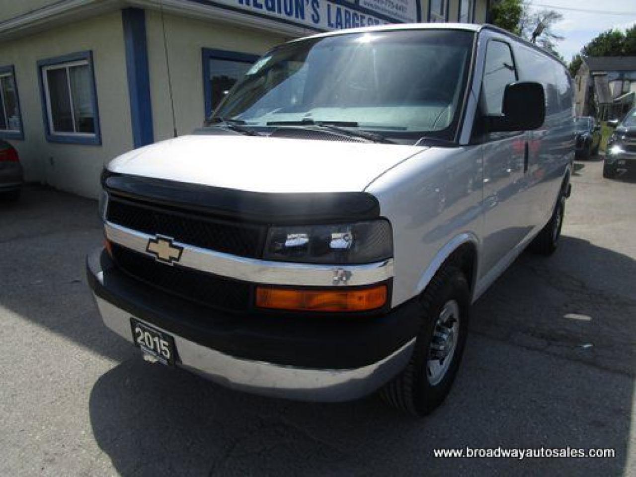 Used 2015 Chevrolet Express 3/4 TON CARGO MOVING 2 PASSENGER 4.8L - V8.. SHORTY.. BARN-DOOR-ENTRANCES.. CD/AUX INPUT.. KEYLESS ENTRY.. AIR CONDITIONING.. TOW SUPPORT.. for sale in Bradford, ON