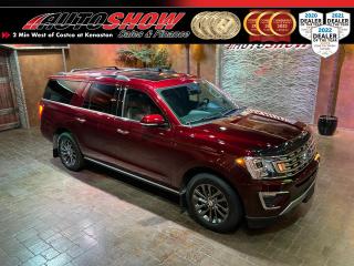 <span style=\font-size:18px;\><strong>*** $75,800 FINANCED! *** LIMITED Edition with EXTENDED LENGTH & FACTORY WARRANTY</strong>!!! ***  Big Expedition Max boasting every option available!!</span><br /><strong>A/C VENTILATED SEATS & FACTORY REMOTE START</strong> *** <strong>PREMIUM LEATHER INTERIOR & PANORAMIC SUNROOF</strong> *** Go anywhere with the <strong>RUGGED & CAPAPABLE</strong> <strong>EXPEDITION MAX</strong>!!  Powered by the powerful 3.5L EcoBoost  impressive fuel economy and performance with <strong>375 HORSEPOWER</strong>!!  Tow up to 9300 lbs!!!  Loaded to the nines with <strong>LUXURY</strong> equipment including <strong>HEATED & COOLED LEATHER SEATS</strong>......<strong>HEATED STEERING WHEEL</strong>......Dual Zone Climate Control......<strong>POWER FOLDING THIRD ROW</strong>......Heated Second Row Seats......Rear Media Control......<strong>POWER FOLDING RUNNING BOARDS</strong>......Navigation Package......Rear View Camera w/ Park Assist Sensors......<strong>ADAPTIVE CRUISE CONTROL</strong>......Selectable Drive Modes......<strong>APPLE CARPLAY & ANDROID AUTO</strong>......<strong>POWER LIFTGATE</strong>......Power Adjustable Seats w/ Memory......<strong>BLIND-SPOT MONITORING</strong>......Adjustable Pedals......<strong>BANG & OLUFSEN SOUND SYSTEM</strong>......Wireless Cellphone Charging......<strong>PANORAMIC SUNROOF</strong>......<strong>20-INCH WHEELS</strong>......<strong>LED</strong> Daytime Running Lights......Full Power Convenience Package (Windows, Locks, Mirrors)......Proximity Key w/ Push Button Start......Roof Rack Rails......Fog Lights......All Wheel Drive/4-Wheel Drive......3.5L Twin Turbo V6......10 Speed Automatic Transmission w/ Manual Shift Mode......<strong>IMPRESSIVE 375 HORSEPOWER & MASSIVE 475 lb-ft of TORQUE</strong>.<br /><br />PLEASE NOTE: AN APPOINTMENT IS REQUIRED TO VIEW THIS VEHICLE. <br /><br />This 2021 Expedition Max comes with all original Books & Manuals, Two Sets of Keys & Fobs, balance of Factory <strong>FORD WARRANTY</strong>, and custom fitted All-Weather mats.  Sale priced at $77,800 or JUST $75,800 with dealer arranged Financing.  Extended Warranty available!!<br /><br /><br />Will accept trades. Please call (204)560-6287 or View at 3165 McGillivray Blvd. (Conveniently located two minutes West from Costco at corner of Kenaston and McGillivray Blvd.)<br /><br />In addition to this please view our complete inventory of used <a href=\https://www.autoshowwinnipeg.com/used-trucks-winnipeg/\>trucks</a>, used <a href=\https://www.autoshowwinnipeg.com/used-cars-winnipeg/\>SUVs</a>, used <a href=\https://www.autoshowwinnipeg.com/used-cars-winnipeg/\>Vans</a>, used <a href=\https://www.autoshowwinnipeg.com/new-used-rvs-winnipeg/\>RVs</a>, and used <a href=\https://www.autoshowwinnipeg.com/used-cars-winnipeg/\>Cars</a> in Winnipeg on our website: <a href=\https://www.autoshowwinnipeg.com/\>WWW.AUTOSHOWWINNIPEG.COM</a><br /><br />Complete comprehensive warranty is available for this vehicle. Please ask for warranty option details. All advertised prices and payments plus taxes (where applicable).<br /><br />Winnipeg, MB - Manitoba Dealer Permit # 4908