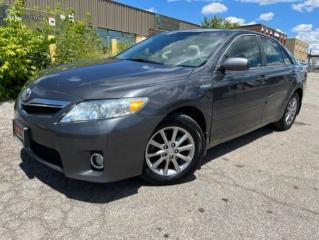 <p>{ CERTIFIED PRE-OWNED } **THIS VEHICLE COMES FULLY CERTIFIED WITH A SAFETY CERTIFICATE & SERVICED AT NO EXTRA COST**</p><p>#BEST DEAL IN TOWN! WHY PAY MORE ANYWHERE ELSE? ***ATTENTION UBER, SKIP THE DISHES, DOOR DASH AND LYFT DRIVERS!!!****</p><p>HAVE YOU SEEN THE GAS PRICES$$$????? TIME TO GO HYBRID! BUY WITH CONFIDENCE! NO ACCIDENTS!! CARFAX VERIFIED!! 1 OWNER TOYOTA DEALER TRADE-IN!! FULLY INSPECTED AND SERVICED!! VERY WELL MAINTAINED!!</p><p>CARFAX REPORT!! https://vhr.carfax.ca/?id=Ryk3zzfa%2FJkvJ2zkzIyK0KZ8dba1Tik0</p><p>FINISHED IN DOLPHIN GREY ON PLUSH GREY INTERIOR!! 2.4L 4 CYLINDER HYBRID SYNERGY DRIVE!! AUTOMATIC!! LOADED WITH TONS OF CONVENIENCE FEATURES!!! POWER SUNROOF!! ALLOYS!! KEYLESS ENTRY!! ICE COLD AIR!! FULL POWER OPTIONS AND MORE!! NICE, CLEAN & READY TO GO!!</p><p>TAKE ADVANTAGE OF OUR VOLUME BASED PRICING TO ENSURE YOU ARE GETTING **THE BEST DEAL IN TOWN**!!! THIS VEHICLE COMES FULLY CERTIFIED WITH A SAFETY CERTIFICATE AT NO EXTRA COST! WE GUARANTEE ALL VEHICLES! WE WELCOME YOUR MECHANICS APPROVAL PRIOR TO PURCHASE ON ALL OUR VEHICLES! EXTENDED WARRANTIES AVAILABLE ON ALL VEHICLES! PRIUS, RAV4, ACCORD AVAILABLE.</p><p>COLISEUM AUTO SALES PROUDLY SERVING THE CUSTOMERS FOR OVER 22 YEARS! NOW WITH 2 LOCATIONS TO SERVE YOU BETTER. COME IN FOR A TEST DRIVE TODAY!<br>FOR ALL FAMILY LUXURY VEHICLES..SUVS..AND SEDANS PLEASE VISIT....</p><p>COLISEUM AUTO SALES ON WESTON<br>301 WESTON ROAD<br>TORONTO, ON M6N 3P1<br>4 1 6 - 7 6 6 - 2 2 7 7</p>