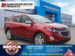 Used 2018 Chevrolet Equinox Premier - AWD, 2.0L 4CYL, Leather, Sunroof, Naviagtion for sale in Saskatoon, SK