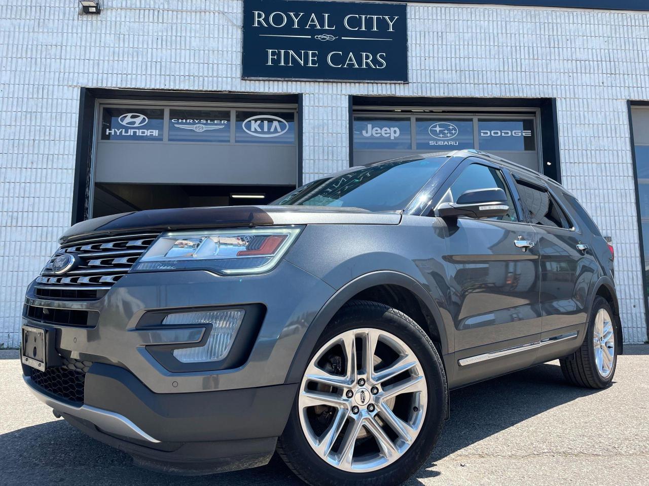 2017 Ford Explorer 4WD LIMITED! LOW KMS! CLEAN CARFAX! 6 PASS!