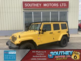 Used 2015 Jeep Wrangler Unlimited Sahara for sale in Southey, SK