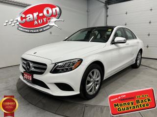 Used 2019 Mercedes-Benz C-Class 4MATIC | SUNROOF | BEIGE LEATHER | NAV for sale in Ottawa, ON