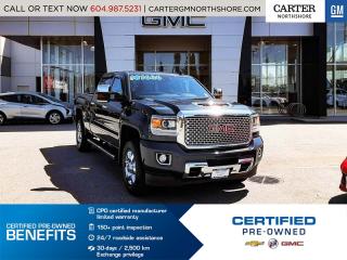 Used 2017 GMC Sierra 3500 HD Denali DURAMAX(R) DIESEL 6.6L V8 - NAVIGATION - MOONROOF for sale in North Vancouver, BC