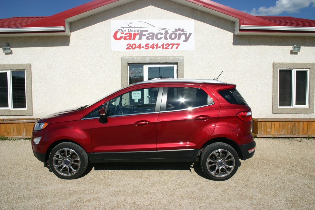 2018 Ford EcoSport Only 55120 KM Accident Free, Sunroof, Heated Seats - Photo #2