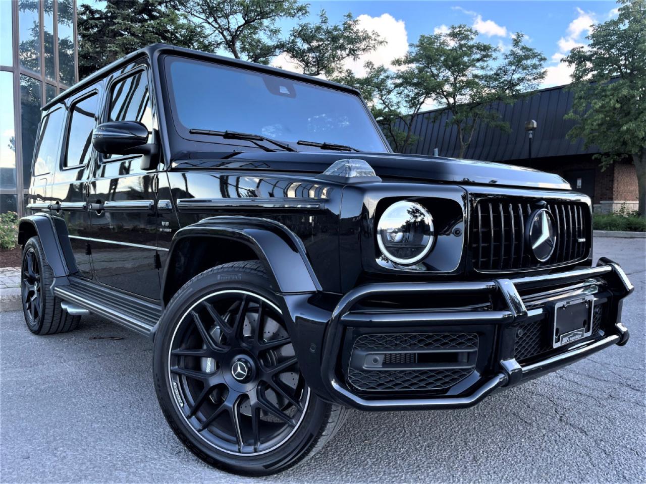 Used 2021 Mercedes-Benz G-Class AMG G 63|AMBIENT LIGHT|LEATHER|BURMESTER AUDIO|NAVI for sale in Brampton, ON