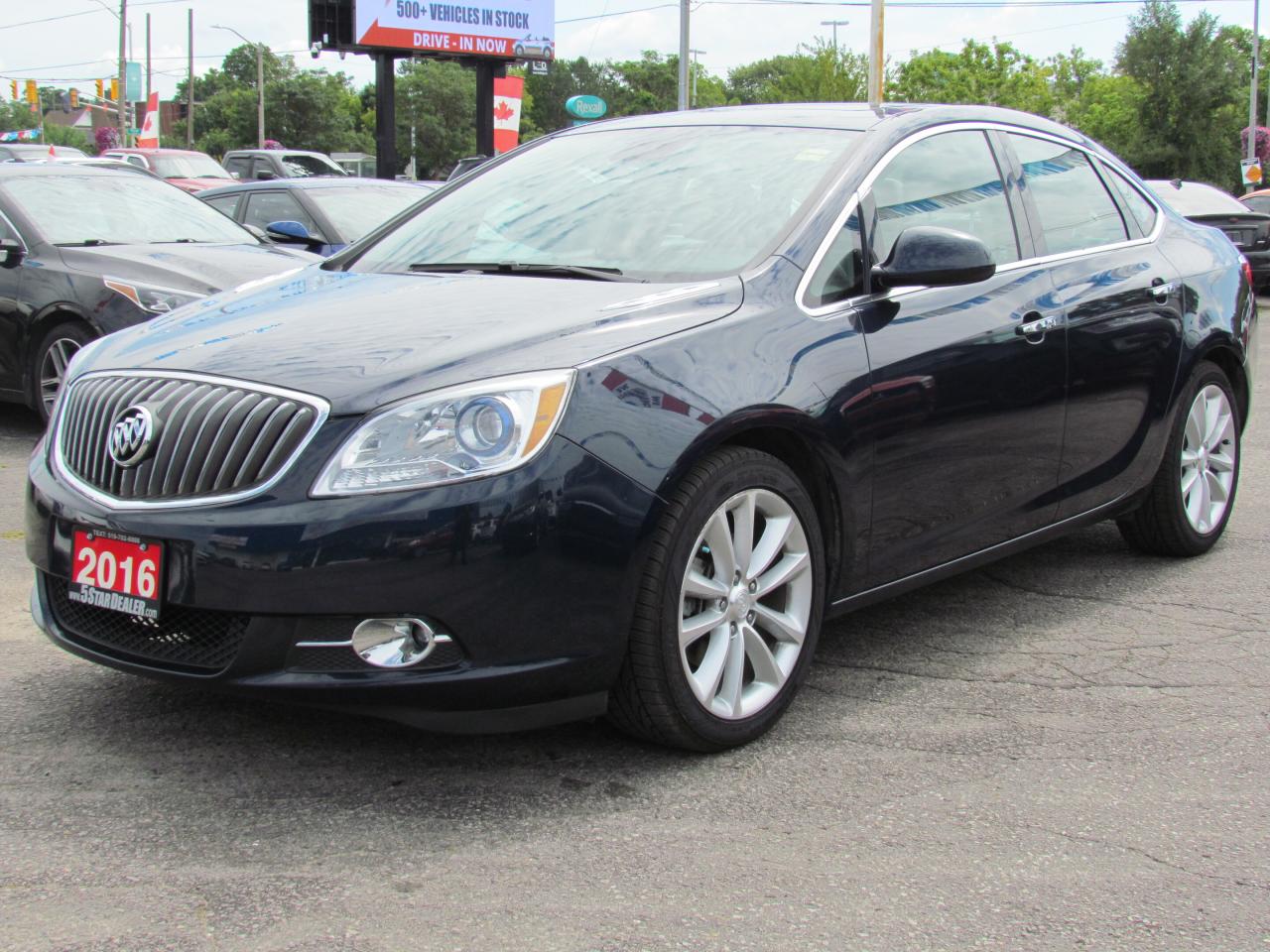 Used 2016 Buick Verano MINT NAV LEATHER ROOF    WE FINANCE ALL CREDIT for sale in London, ON