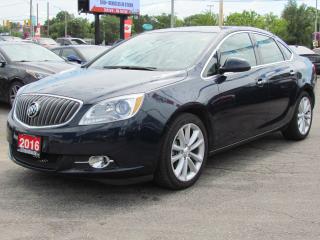 Used 2016 Buick Verano NAV SUNROOF H-SEATS LOADED! WE FINANCE ALL CREDIT! for sale in London, ON
