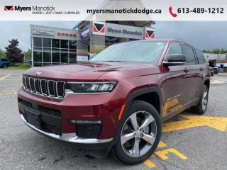 New 2022 Jeep Grand Cherokee L Limited  - Leather Seats - $212.48 /Wk for sale in Ottawa, ON