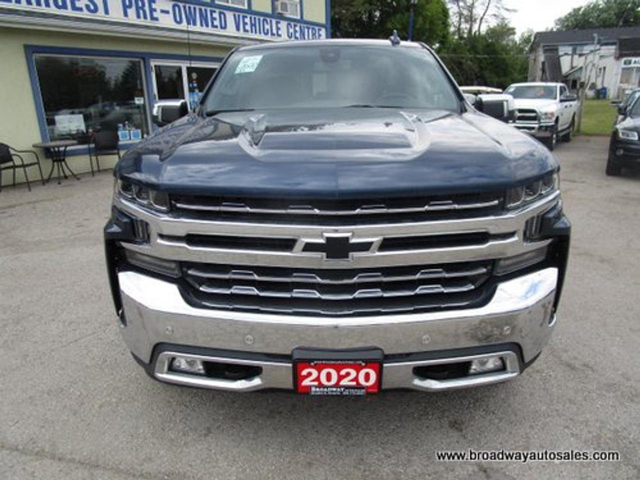 2020 Chevrolet Silverado 1500 LOADED LTZ-MODEL 5 PASSENGER 5.3L - V8.. 4X4.. CREW-CAB.. SHORTY.. NAVIGATION.. POWER SUNROOF.. BACK-UP CAMERA.. LEATHER.. HEATED/AC SEATS.. Photo4
