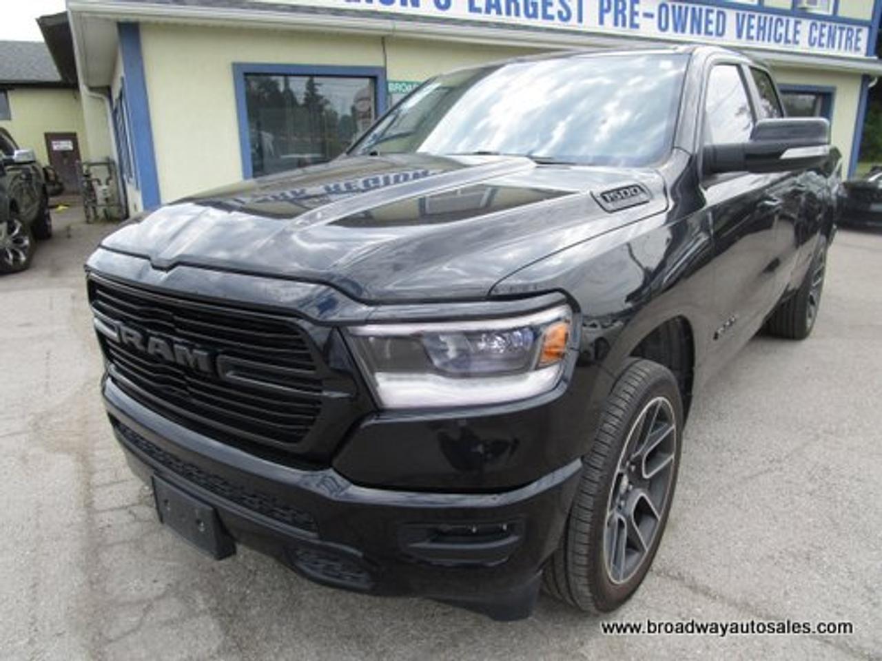 Used 19 Dodge Ram 1500 Power Equipped Sport Edition 5 Passenger 5 7l Hemi 4x4 Quad Cab 6 6 Box Heated Seats Wheel Back Up Camera Power Pedals Bluetooth For Sale In Bradford Ontario Carpages Ca