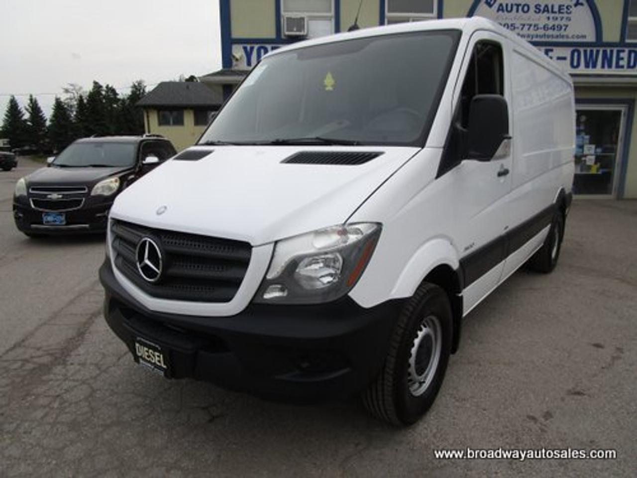 3.0L - V6 - BLUETEC - DOHC 24 VALVE TURBO DIESEL ENGINE&nbsp; &nbsp;&nbsp;<br />REAR-WHEEL DRIVE SYSTEM&nbsp; &nbsp;&nbsp;<br />MIDDLE DIVIDER&nbsp; &nbsp;&nbsp;<br />SLIDING REAR PASSENGER DOOR&nbsp; &nbsp; &nbsp; &nbsp;<br />REAR BARN DOOR ENTRANCE&nbsp; &nbsp;&nbsp;<br />LOW-ROOF-CAB&nbsp; &nbsp; &nbsp;<br />144-INCH-WHEEL BASE&nbsp; &nbsp; &nbsp;&nbsp;<br />TRACTION CONTROL&nbsp; &nbsp;&nbsp;<br />TRAILER BRAKE&nbsp; &nbsp;&nbsp;<br />VINYL INTERIOR&nbsp; &nbsp; &nbsp;&nbsp;&nbsp;<br />AM/FM RADIO PLAYER&nbsp; &nbsp; &nbsp;&nbsp;<br />REVERSE PARKING AID&nbsp; &nbsp; &nbsp;<br />BACK-UP CAMERA&nbsp; &nbsp; &nbsp;&nbsp;<br />KEYLESS ENTRY&nbsp; &nbsp; &nbsp;<br />MULTI-FUNCTIONAL STEERING WHEEL&nbsp; &nbsp; &nbsp;&nbsp;<br /><br /><br /><br /><br /><br />Family owned and operated since 1975; Broadway Auto Sales is committed to making your next vehicle buying experience as seamless and straight forward as possible. With friendly, no pressure sales staff, as well as a huge selection of vehicles, it's very easy to see why Broadway Auto Sales is the perfect place to find your next ride.&nbsp;<br /><br />Our vehicles are sold and priced as CERTIFIED. Yes. that's right! No hidden mechanical or additional inspection fees are charged to the buyer. The price you see advertised, is the price you pay, plus any applicable HST and license costs. Our vehicles are certified on site, within our own service centre, by licensed, fully trained, and professional mechanics.<br /><br />Get a FREE Carfax Canada Report with the purchase of your new vehicle!<br /><br />Regardless of credit history, we have financing options for every situation. Our specialists work closely with each customer to understand a payment and vehicle that is right for them. We have been working with credit specialists to rebuild credit scores since 1975, and we can achieve approvals other dealers simply can't.<br /><br />Extended warranties on vehicles are also available; at an additional cost. We work with a variety of different warranty companies, and can help you choose based on your driving habits and budget.<br /><br />Have a trade-in? Let us know.. we pay top dollar for trades!<br /><br />Contact us today via e-mail, phone or in-person!<br /><br />WWW.BROADWAYAUTOSALES.COM