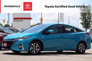 Used 2018 Toyota Prius Prime Upgrade PRIUS PRIME TECHNOLOGY, PLUG-IN HYBRID, LEATHER HEATED SEATS, HEADS-UP DISPLAY, NAVIGATION for sale in Orangeville, ON
